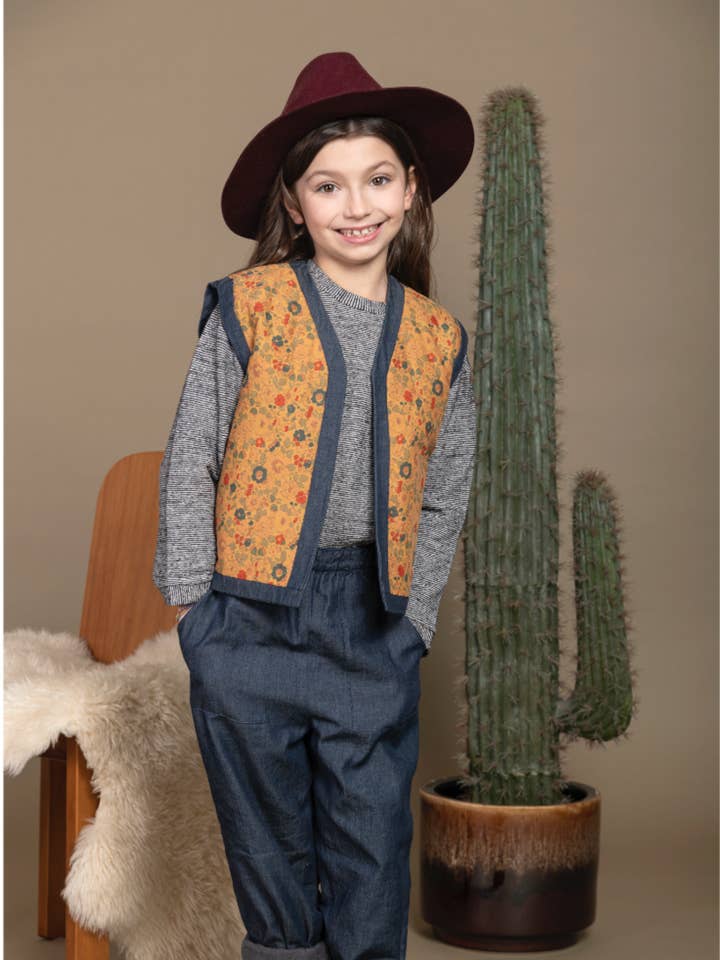 Colete para Infância Jean Patch Liberty por atacado de Azala