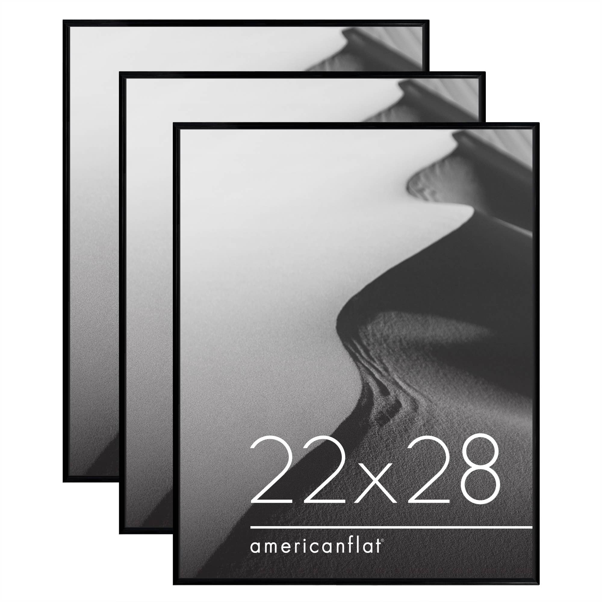 Americanflat - Wholesale Picture Frame - 3 Pack Lightweight Poster Frames54