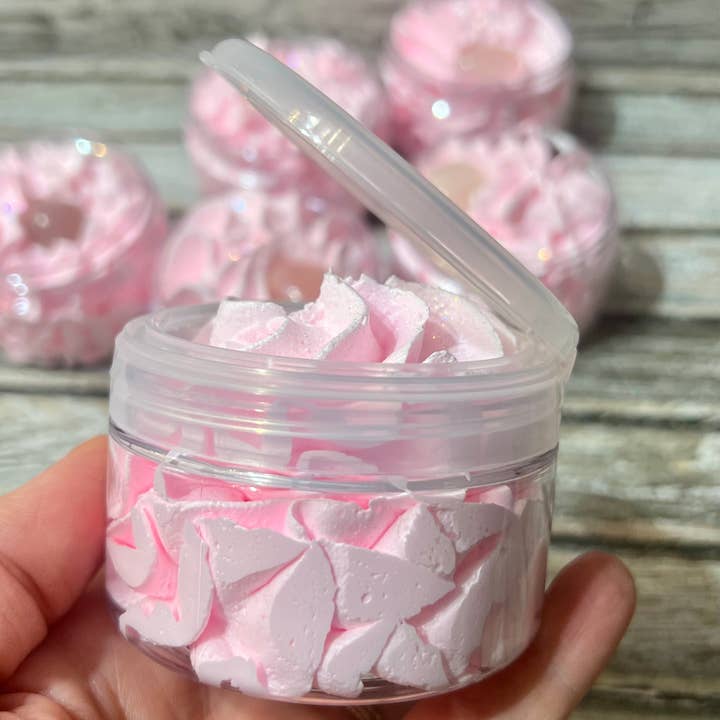 Southern Fleek Bath LLC - Wholesale Whipped soap - Rose Quartz Spiced Honey Whipped Soap