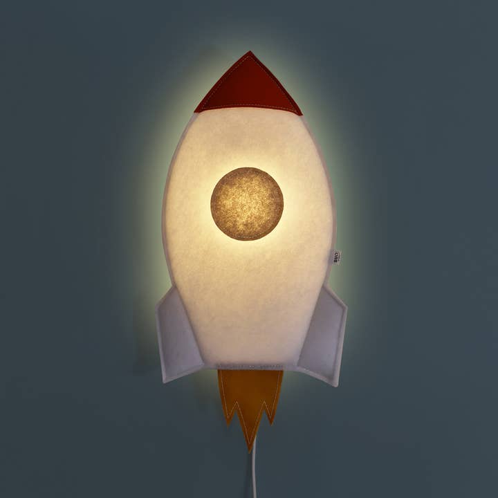 BuoKids - Wholesale Night Light - Kids & Baby - SPACE ROCKET SOFTLIGHT WALL LAMP