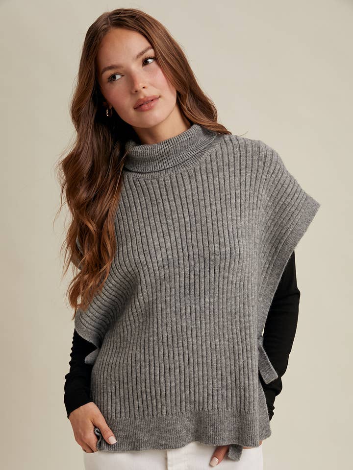 RULLEKRAVE SWEATERVEST / WL25-10696 for engroshandel hos Wishlist Apparel