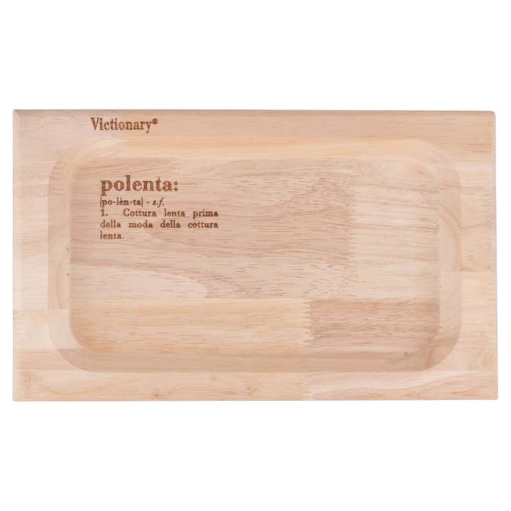 VdE Tivoli 1996 - Wholesale Ornament Set - VICTIONARY SET 2 POLENTA PLATES 30X18CM 2 ASSORTED4