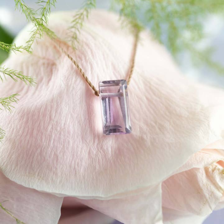 SoulKu – Engroshandel Halskæde med vedhæng – Ametyst Raffineret Halskæde til Frygtløs2