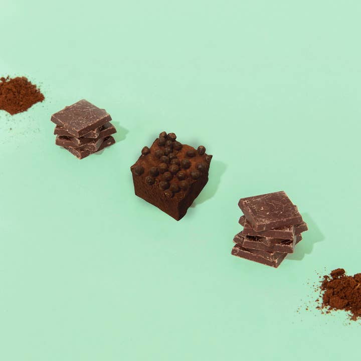 Malvi Mallow - Wholesale Marshmallow - Double Chocolate 4-Pack Marshmallows, Case of 12 Packs1