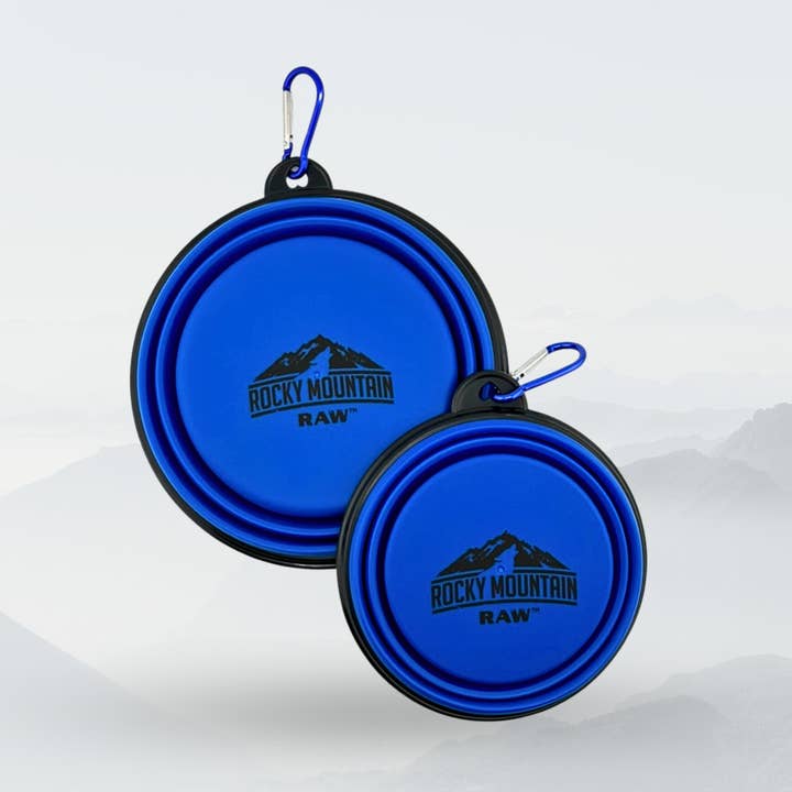 Rocky Mountain Raw Foldable Dog Bowl for wholesale by Rocky Mountain Raw