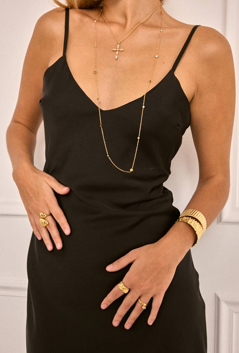 BYREN | ÉLINE L'ATELIER - Vendita all'ingrosso Collana con ciondolo/pendaglio - Collane in acciaio inossidabile 224AQ2155