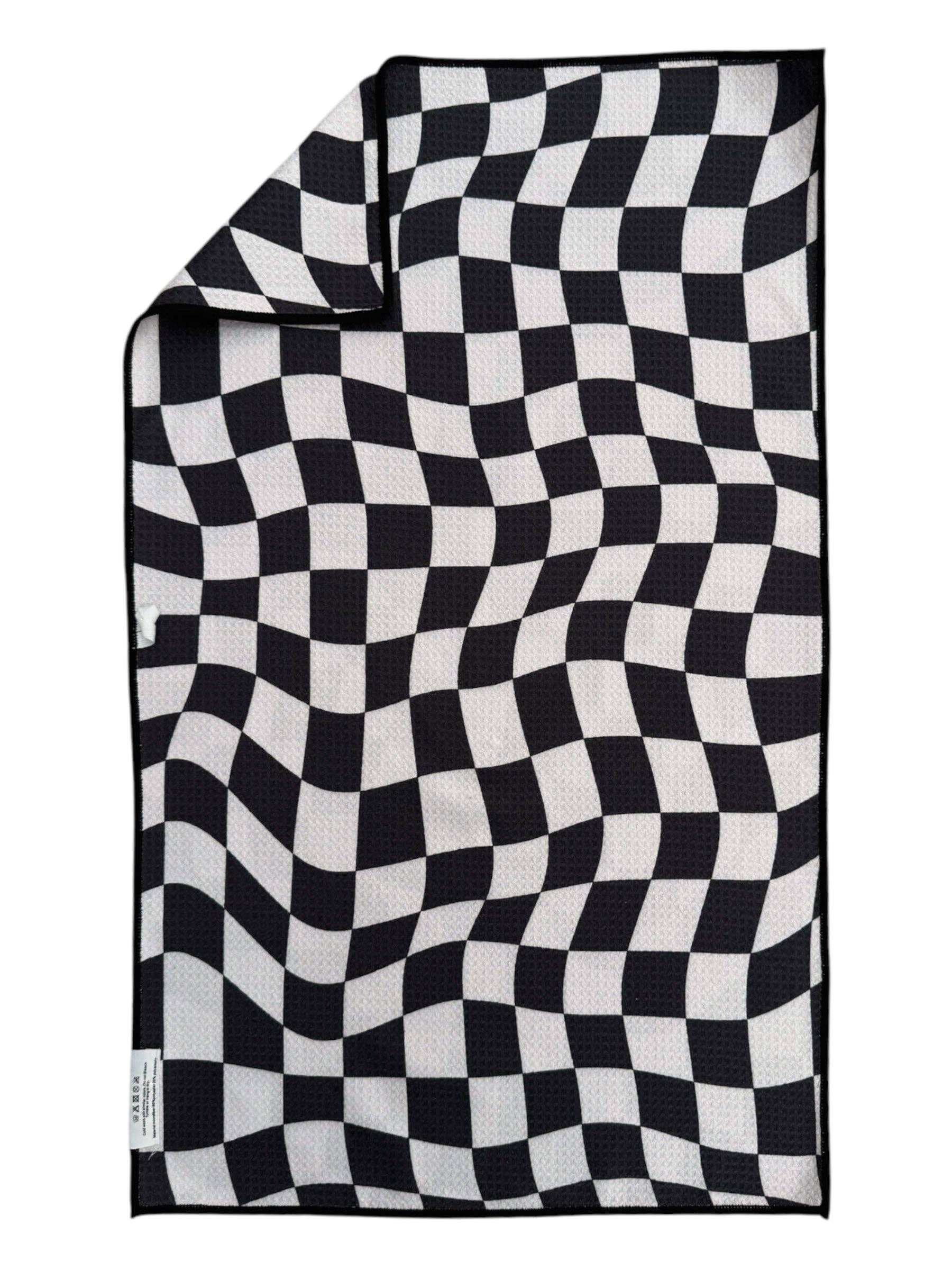 Black Cream Charstir: Double-Sided Hand Towel for wholesale on Faire1