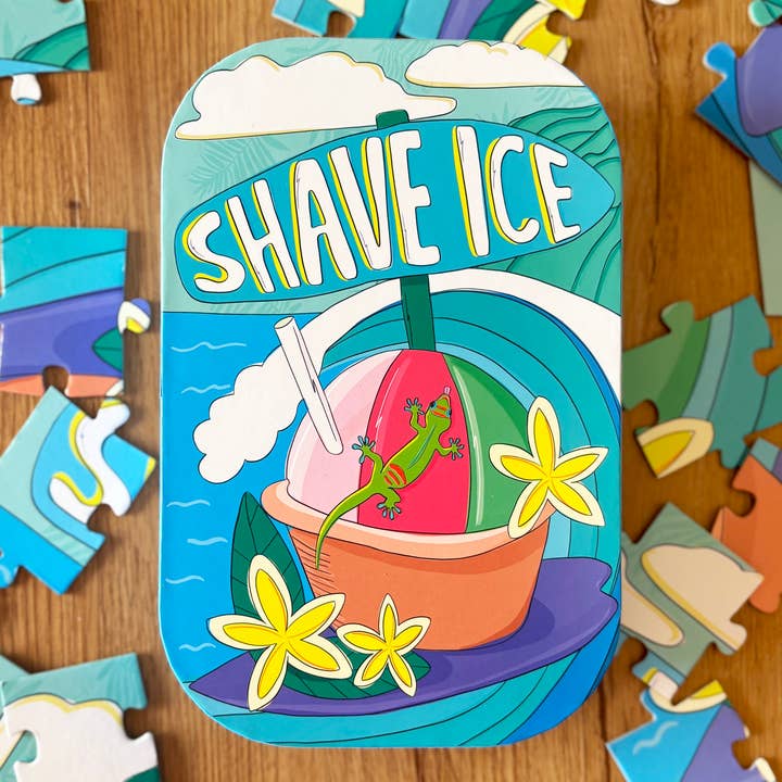 Left Right Design - Wholesale Puzzle - Kids - "Shave Ice" Puzzle for kids - 42 pieces0
