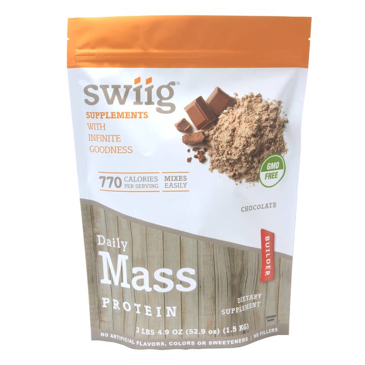 Chocolate Daily Mass Builder, Protein Powder for wholesale by swiig