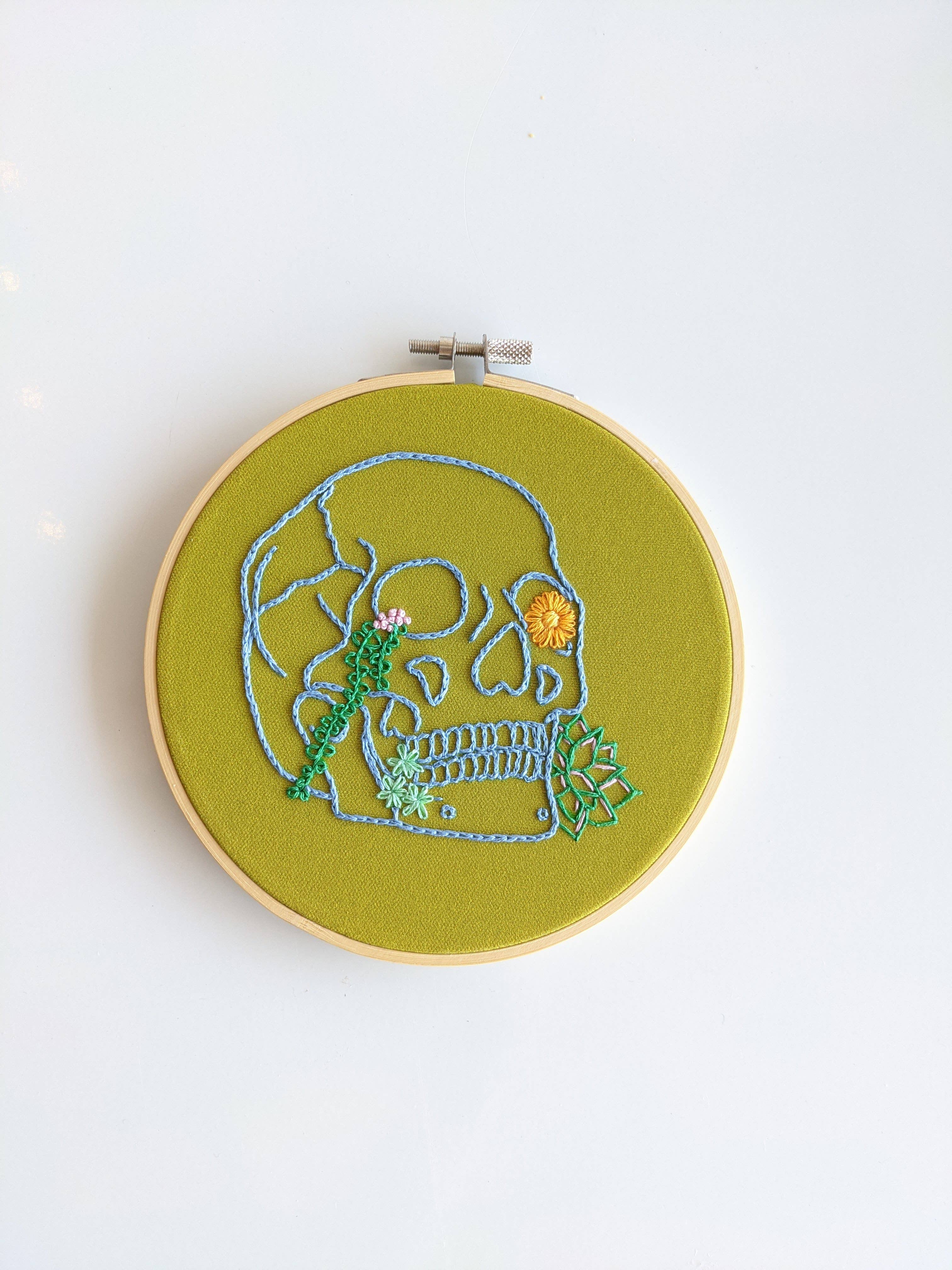 REMOVED BRAND - Wholesale Embroidery/Cross Stitch Supplies - Skull Embroidery Kit2