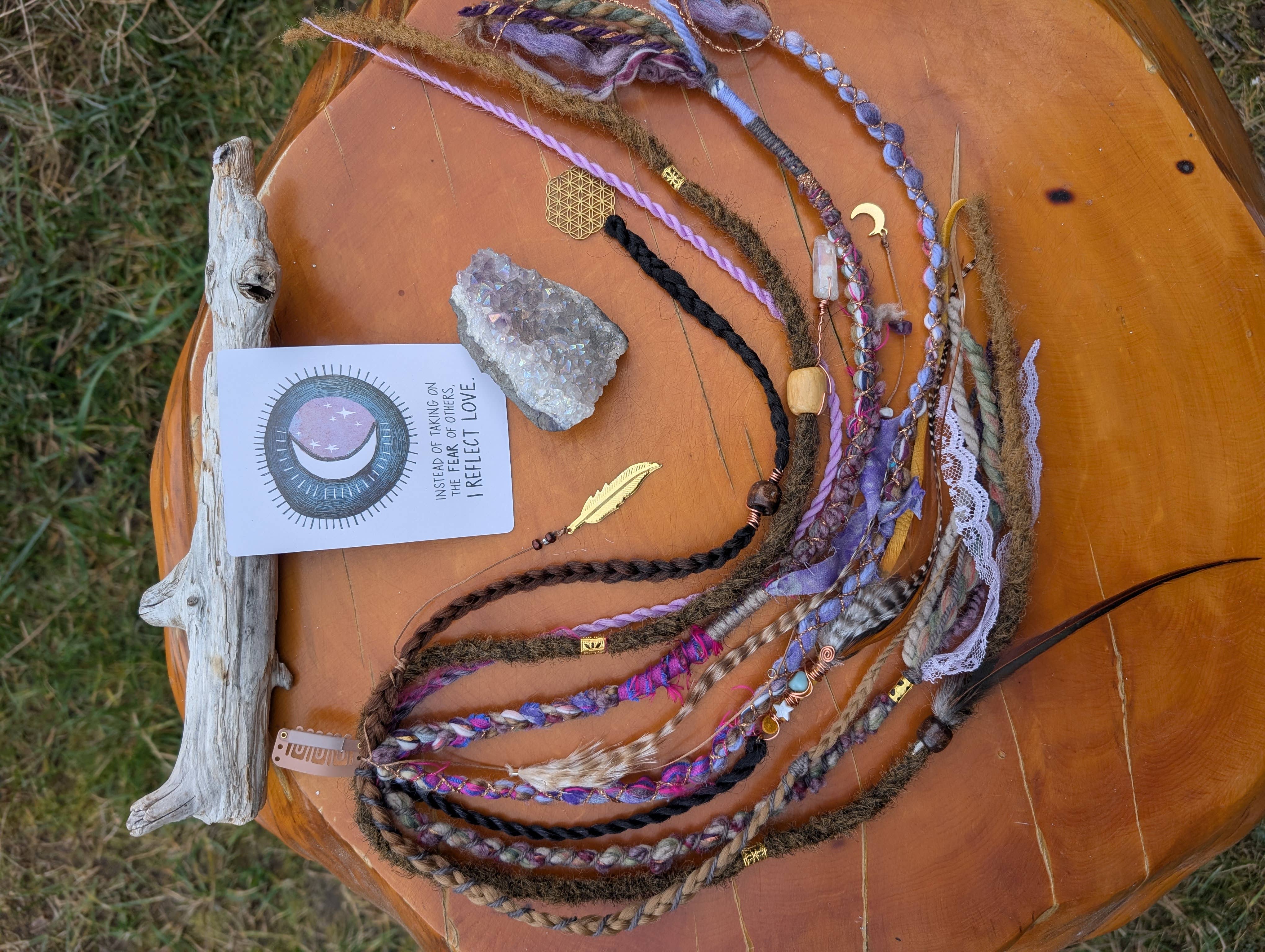 Sea Gypsy Designs - Vente Extensions de cheveux - Choisissez vos couleurs ! BOHO ∆ GYPSYDREADS multicouches20