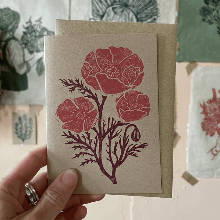 Rosanna Morris - Vendita all'ingrosso Biglietti di auguri generici - Poppy - Biglietto di auguri0