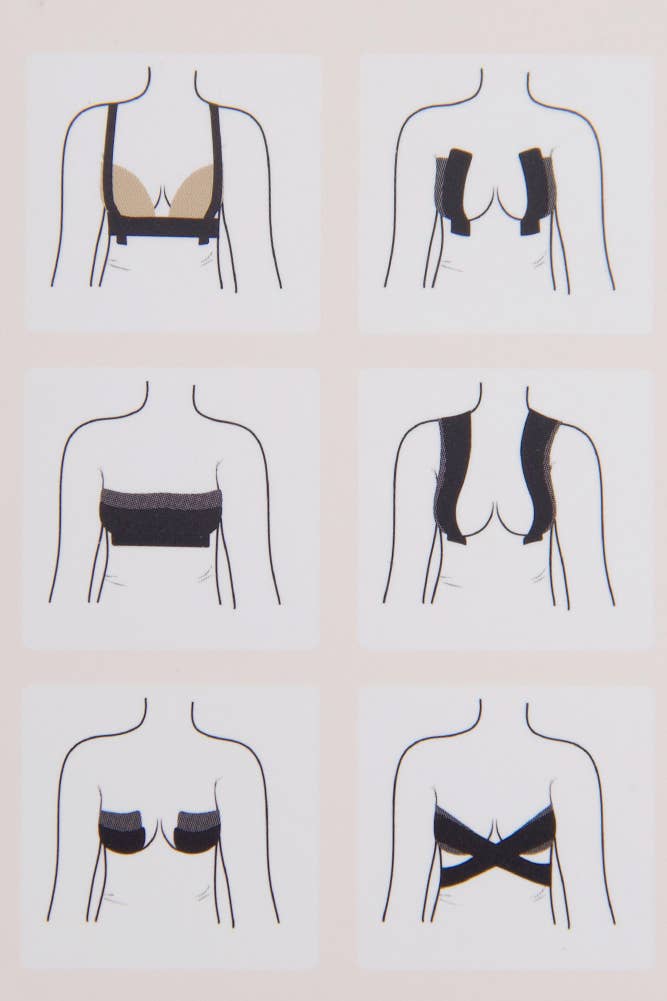 Hana – wholesale Fashion/breast tape – Women’s – Waterproof Cotton Spandex Body Tape for Women3