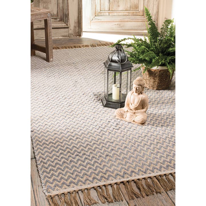 Namaste - Wholesale Area Rug - Zigzag Weave Cotton Handloom Rug 120 X 180cm1