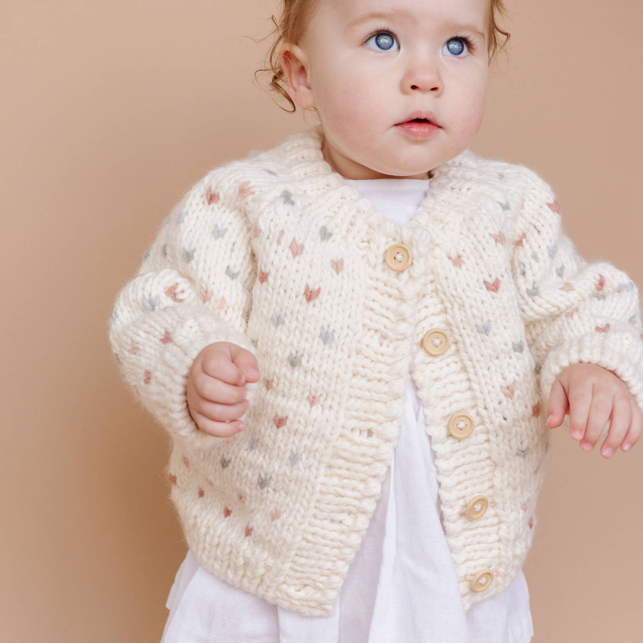 The Blueberry Hill - Wholesale Cardigan - Baby - Sawyer Cardigan Pastel Kids Baby Clothing Sweater Winter4