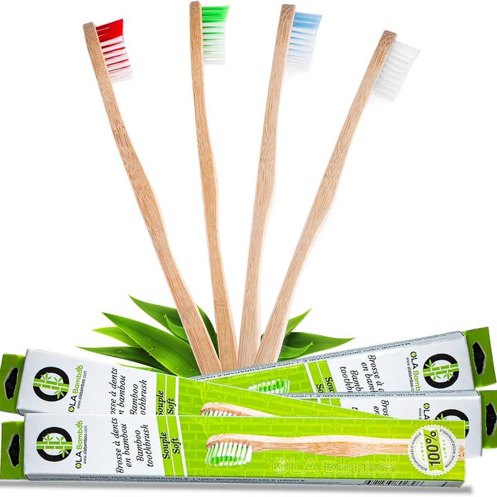 OLA Bamboo - Wholesale Toothbrush - Made in Canada - Bamboo Toothbrushes
