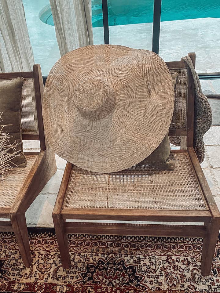 Java wide hat for wholesale by Kayu Living Bali