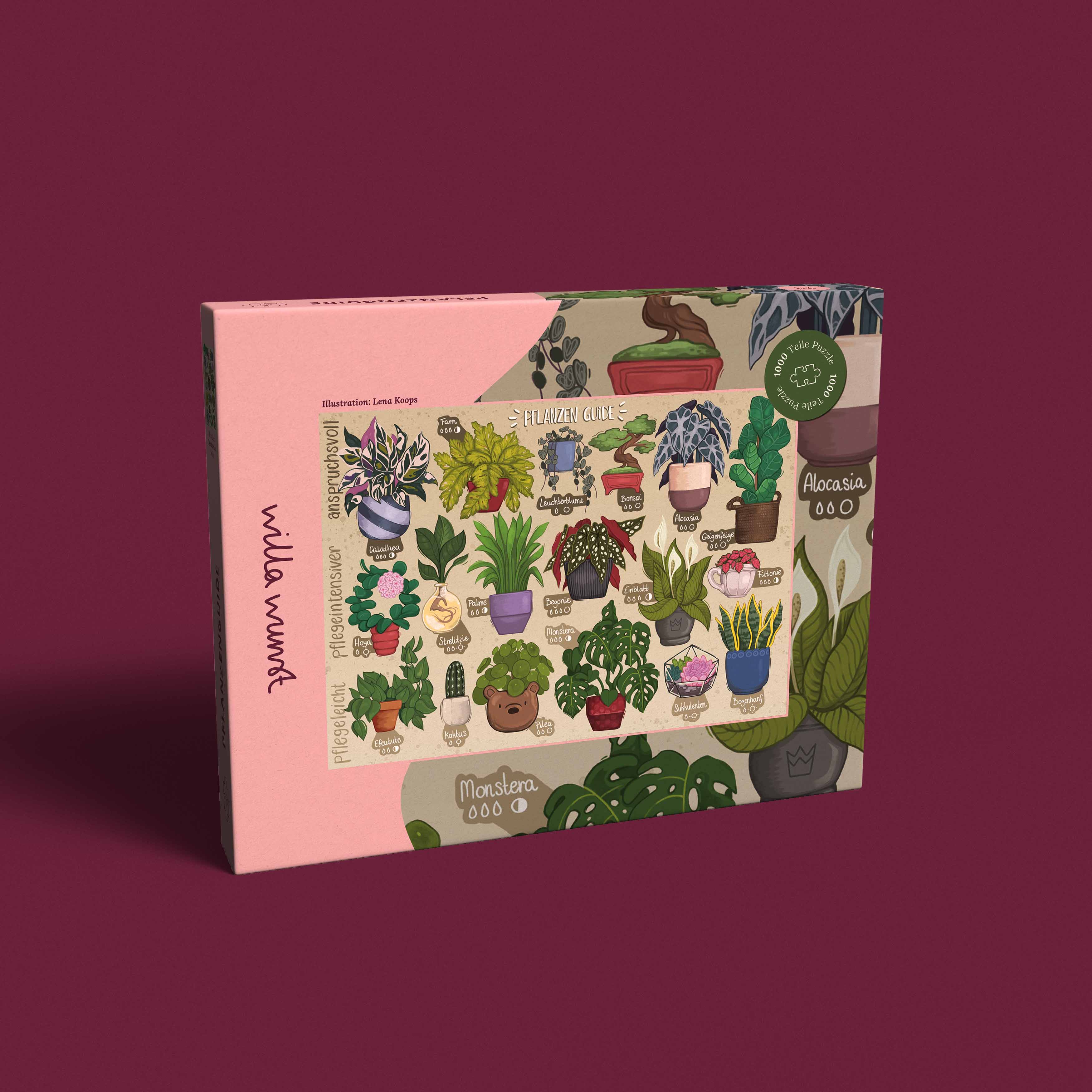 Willa Wunst GmbH - Wholesale Puzzle - Adult - Plant Guide Puzzle12