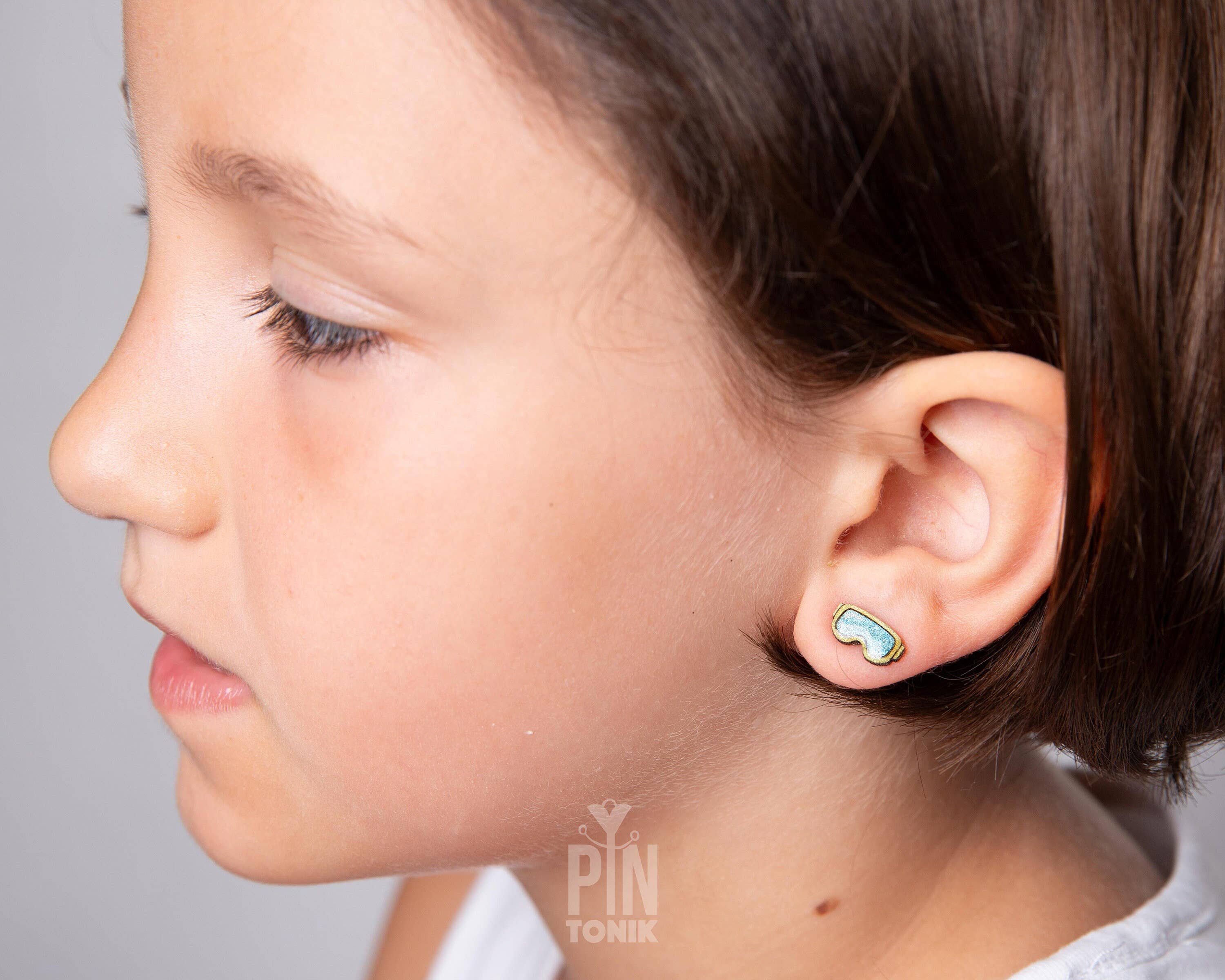 PinTonik - Wholesale Stud/Post Earrings - Snowboard Apres Ski Stud Earrings - Ski Goggle Gifts5