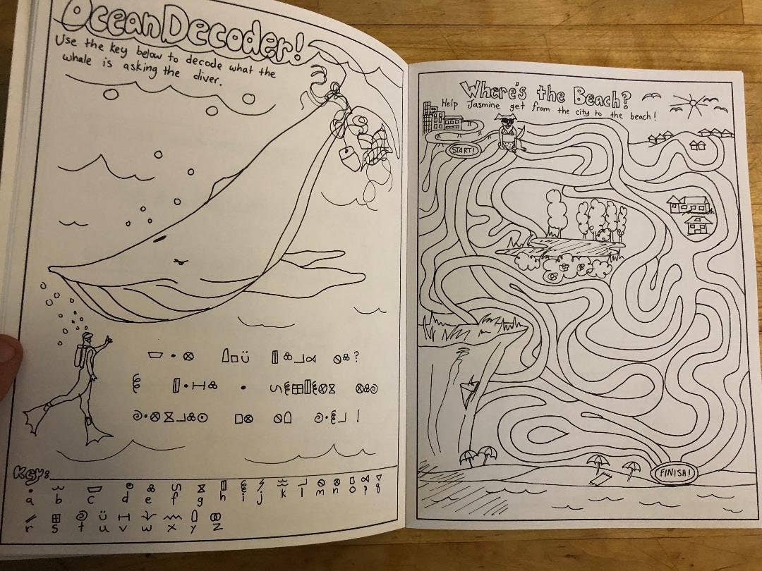 Sunde White Industries – Großhandel Mal- & Aktivitätsbuch – Kind & Baby – Funstuff Activity Book #1!3