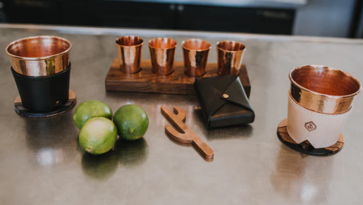 Sertodo Copper - Wholesale Shot Glass - Copper Flight Board4