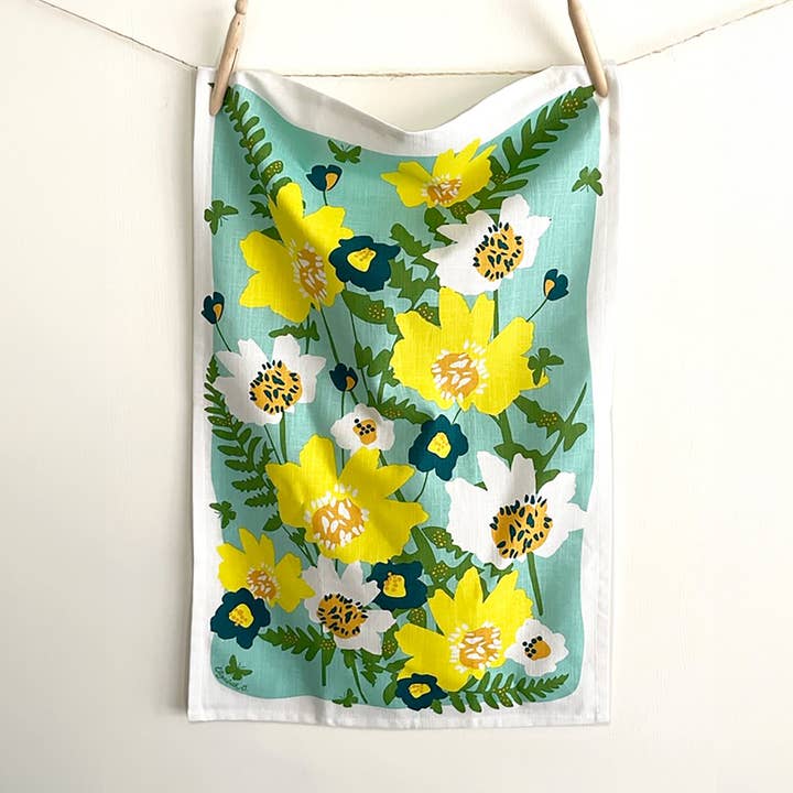 Toalha de chá de samambaia por atacado de Elizabeth Grubaugh