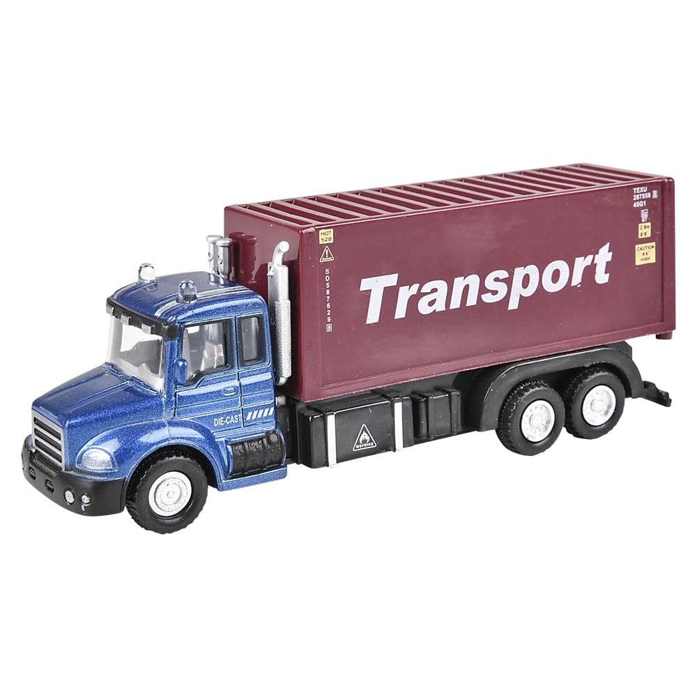 La Luna Bella - Toys – Carro/camião de brinquedo - Crianças por atacado – Conjunto de caminhões puxar e soltar de metal fundido 15 cm La Luna Bella - Toys1