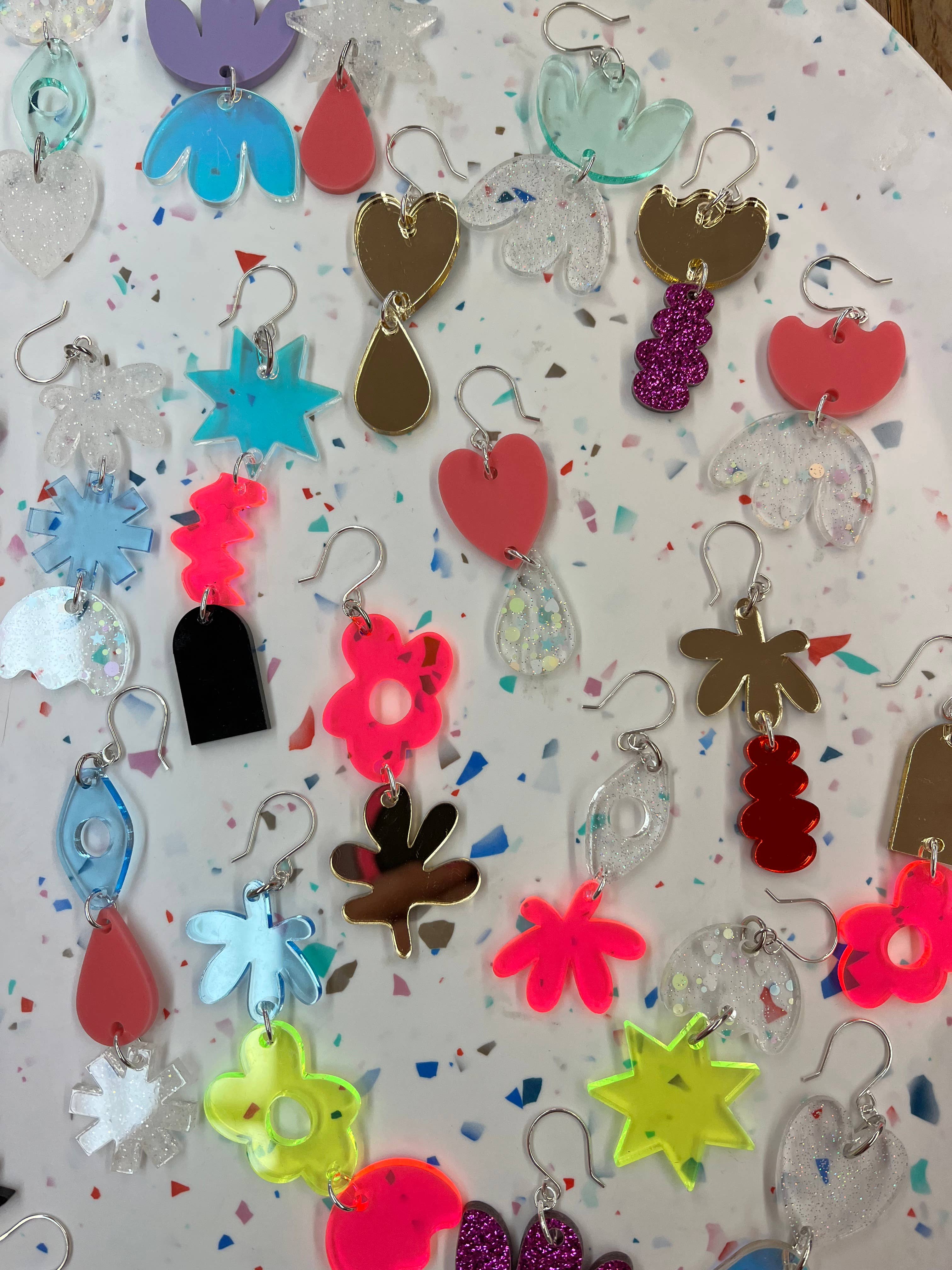 The Lost & Found - Wholesale Dangle Earrings - Mix 'N Match Double Charm2