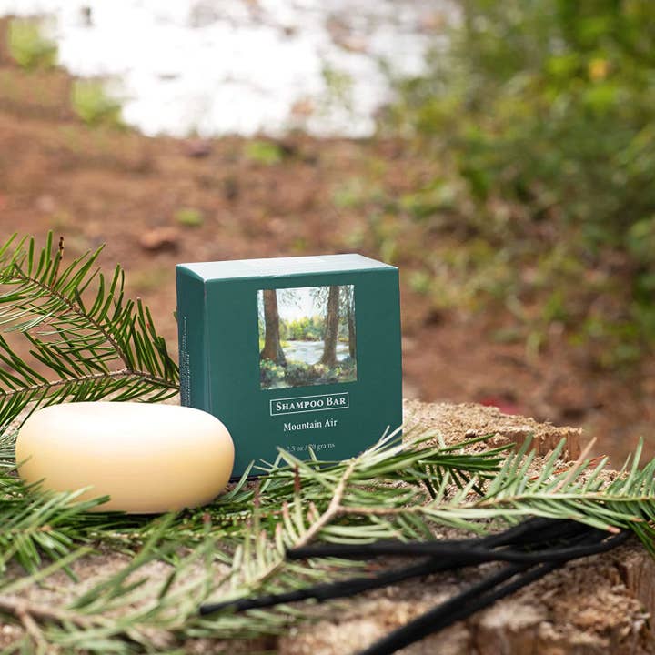 Adirondack Fragrance Flavor Farm - Wholesale Shampoo Puck/Solid Shampoo - Mountain Air Shampoo Bar 2.5oz | Oily Hair1