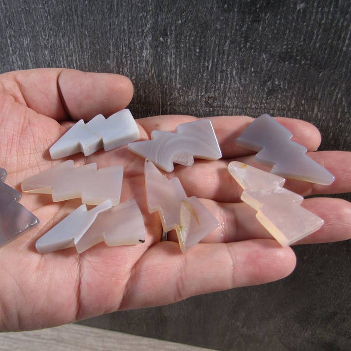 Keystone Crystals - Wholesale Spiritual Stone/Crystal - Gemstone Lightning Bolt Carvings – Crystal Energy Symbols10