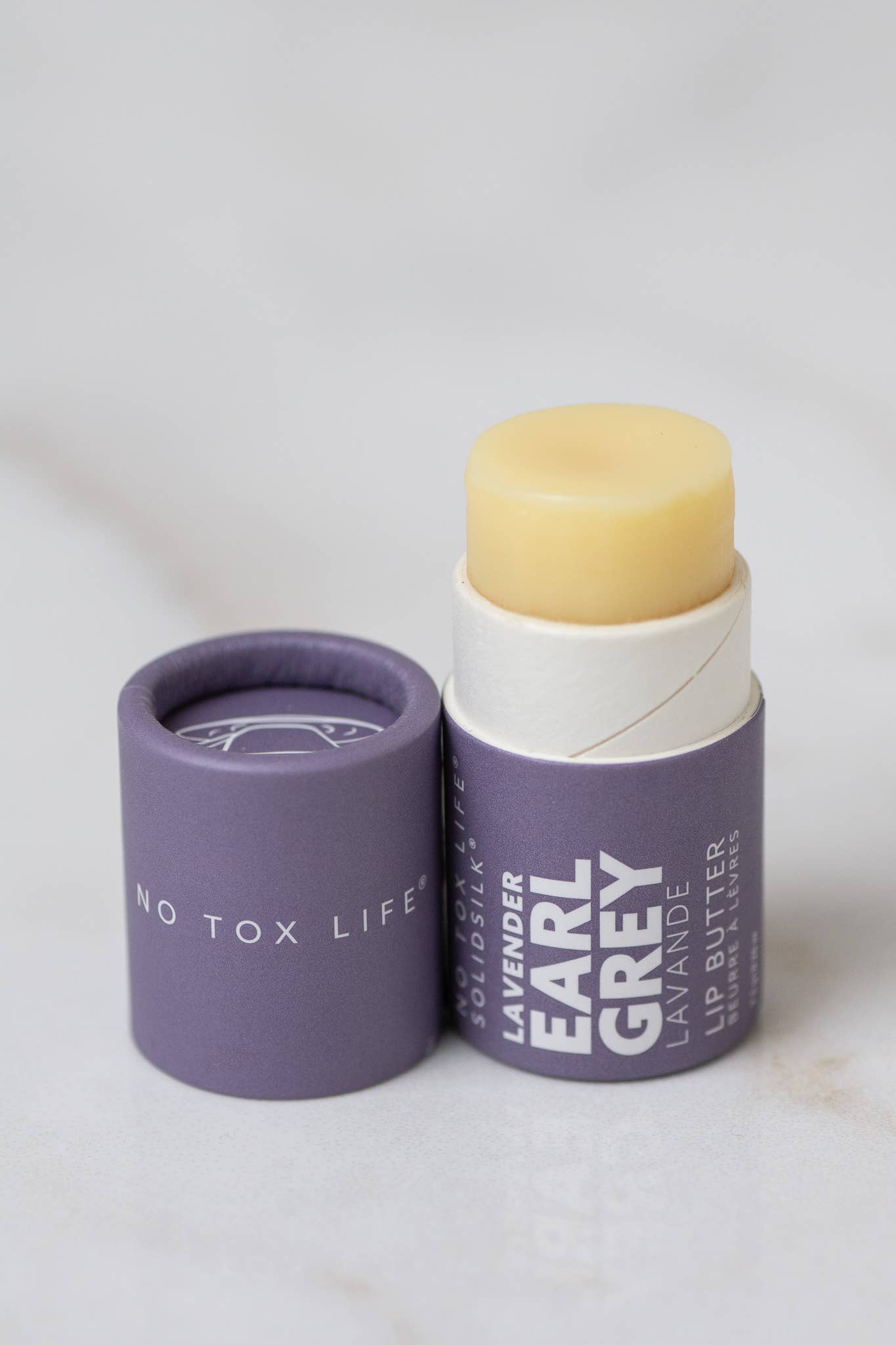 No Tox Life - Vendita all'ingrosso Burro di cacao - SOLIDSILK® Lip Butter - Lavender Earl Grey di No Tox Life1