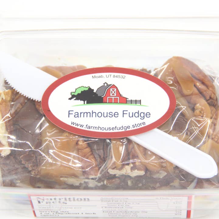 Farmhouse Fudge - Wholesale Fudge - Turtle Fudge 8 oz.3