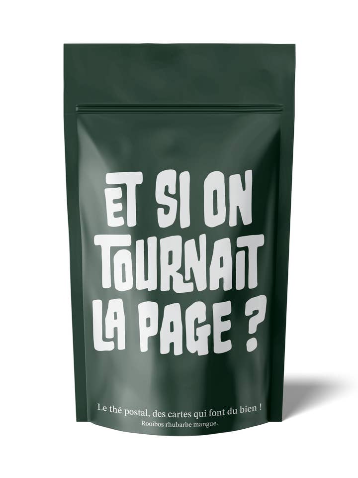 EL TÉ POSTAL "¿Y SI PASAMOS PÁGINA?" para venta al por mayor de Zigzag Island