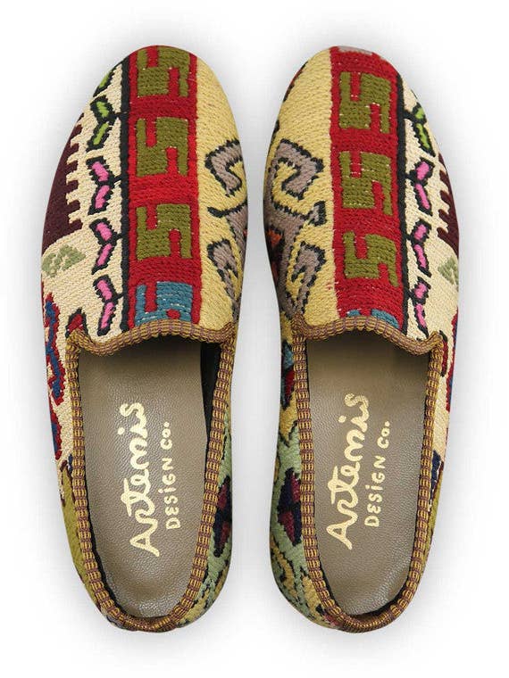 Men's Sumak Kilim Loafers - Size 9.5 for wholesale by Artemis Design Co.