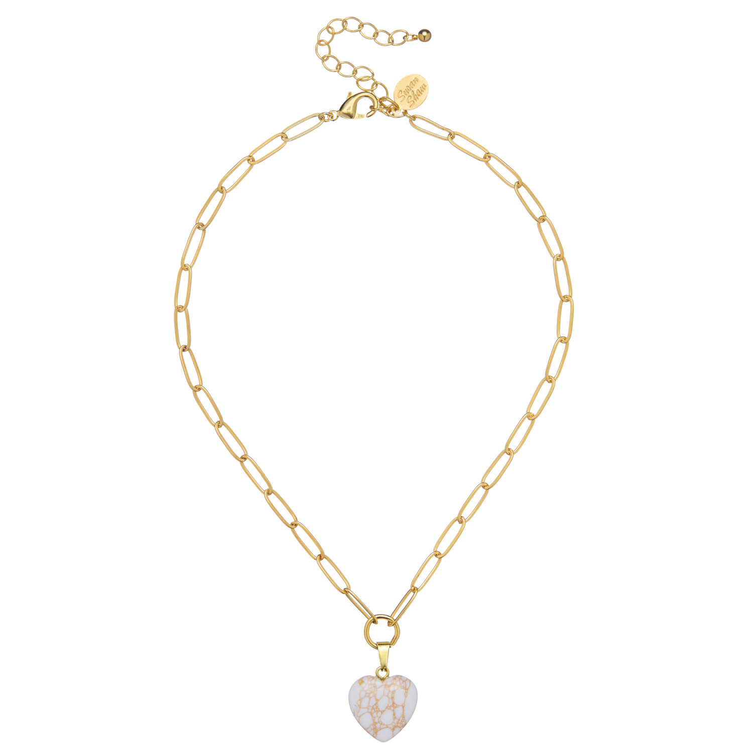 Susan Shaw - Wholesale Pendant/Charm Necklace - Audrey Heart Necklace6