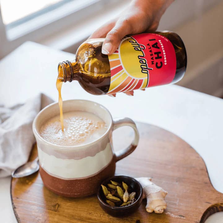 Alta Gama Foods - Wholesale Iced Tea - Open Eye - Masala Chai Concentrate - 16 oz.1