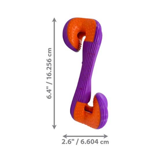 Pet Palette Distribution - Wholesale Pet Fetch Ball - Dog - KONG® Rerun Whoosh Bone Dog Fetch Toy Assorted Small/Medium3