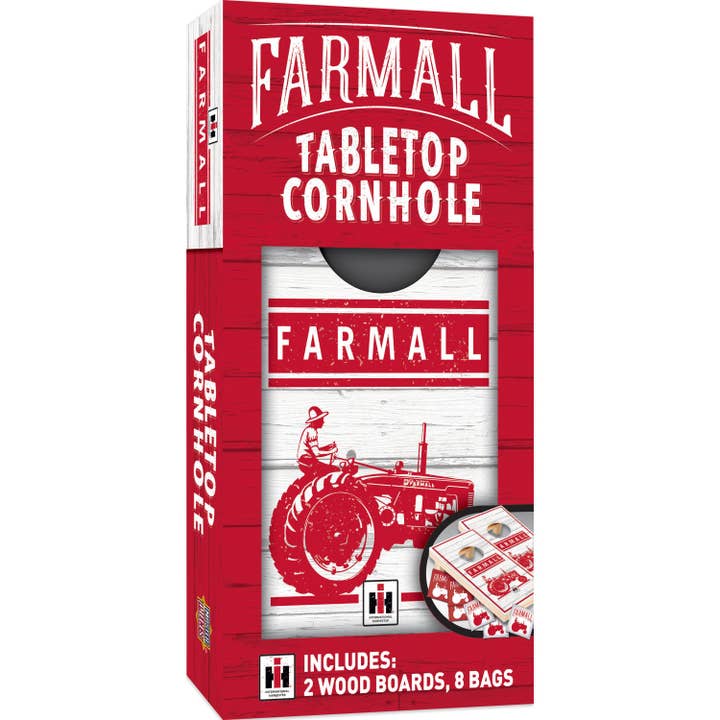 Farmall Tabletop Cornhole Game for wholesale by Masterpieces Puzzles