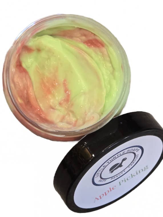 Lotion au lait de chèvre et au miel Apple Picking pour la vente par Little Turtle Soaps