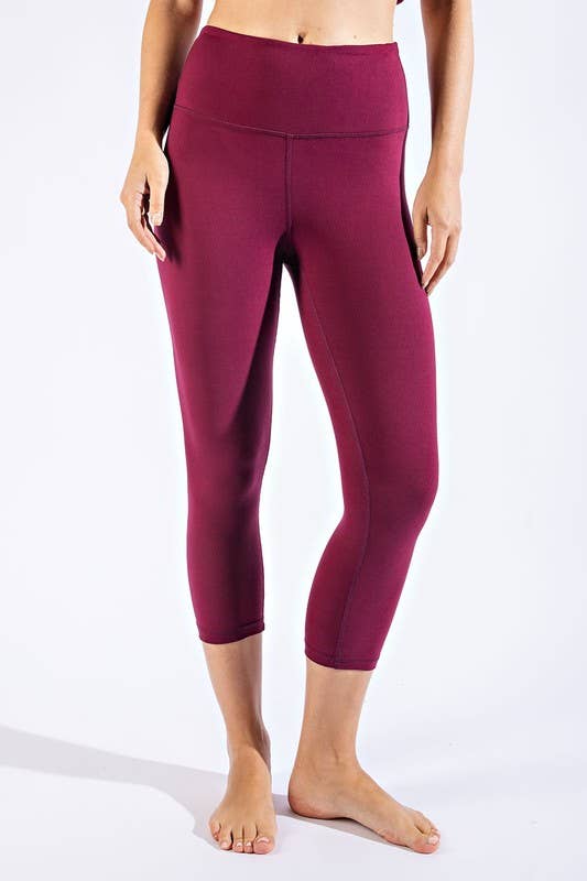Sunday Morning – Engroshandel Sports-/loungeleggings – til kvinder – P3360137 Butter Soft capri-yogaleggings3