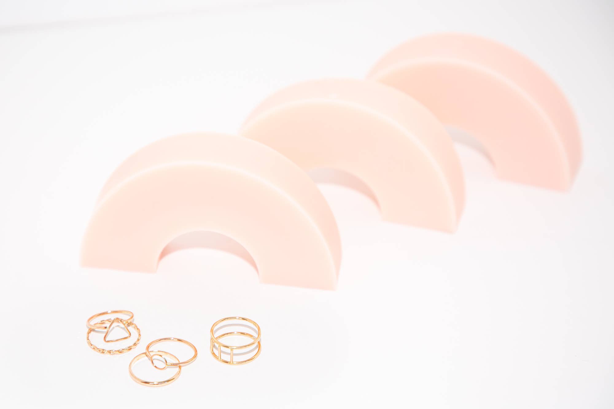 Mineral and Matter - Wholesale Band/Stacked Ring - Circle Ring Goldfill Open Circle Ring Round Band4