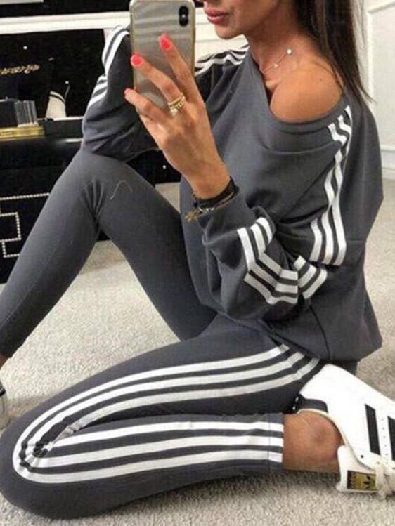 Fashion Combination - Wholesale Top & Skirt Set - Women's - top leggins set3