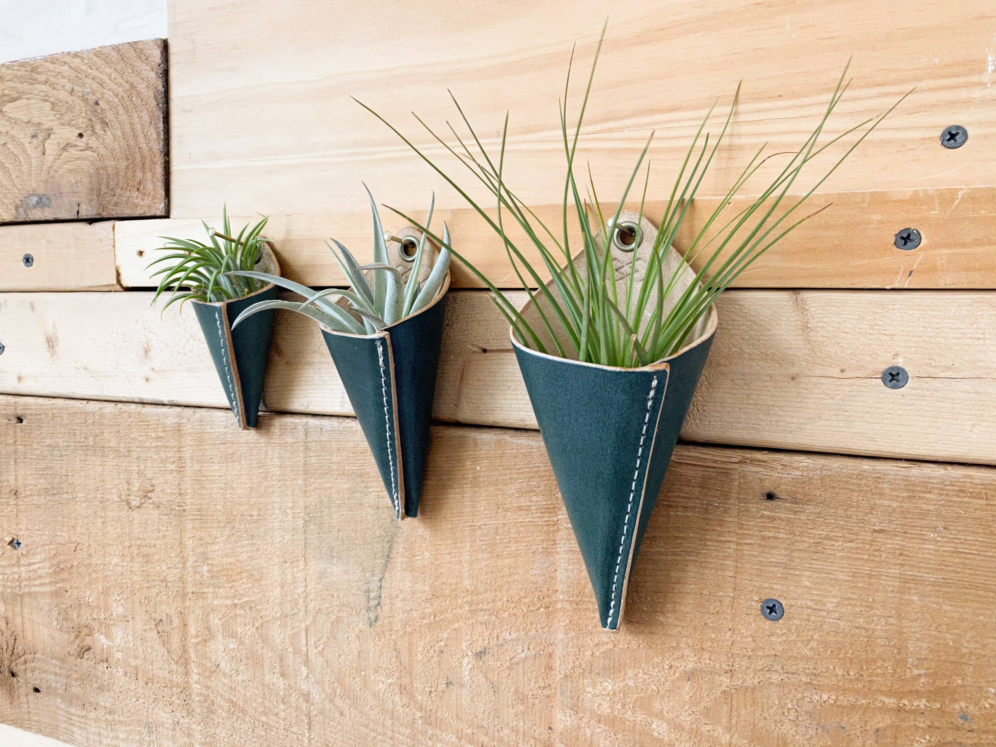 Gemini Handmade - Wholesale Hanging Planter - Air Plant Cone- Large5