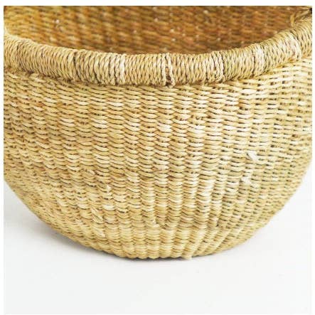 The African Home Goods - Wholesale Basket - African Market Basket | Ghana Bolga Basket | Dye Free4