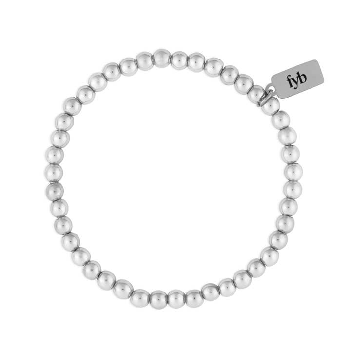 SILVER STAPLE BRACELET for wholesale by fyb jewelry
