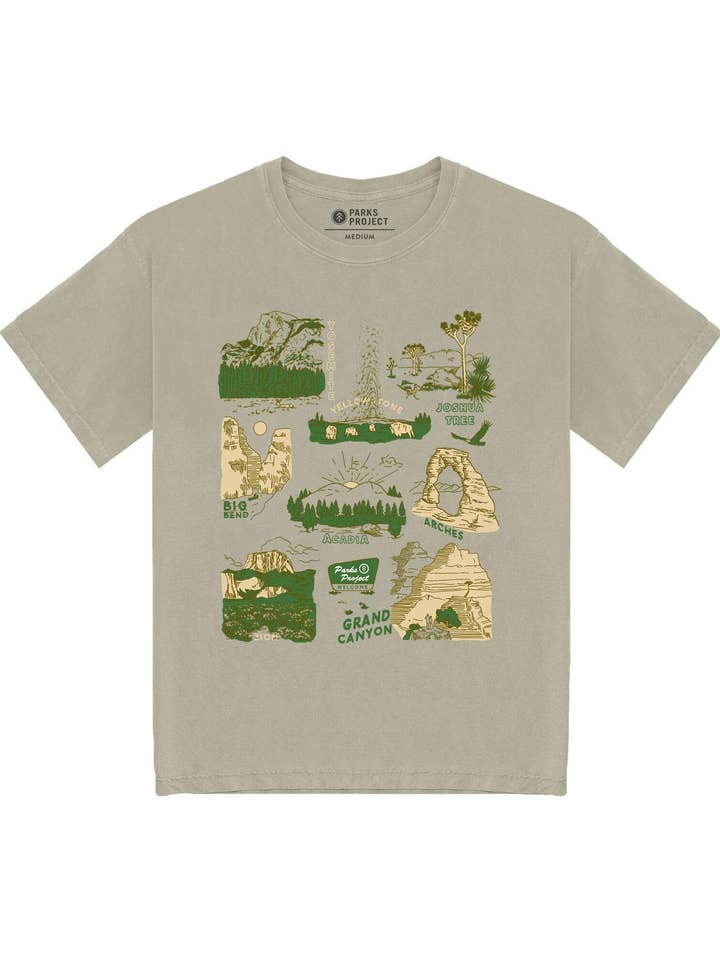 National Park Welcome Tee for wholesale by Parks Project