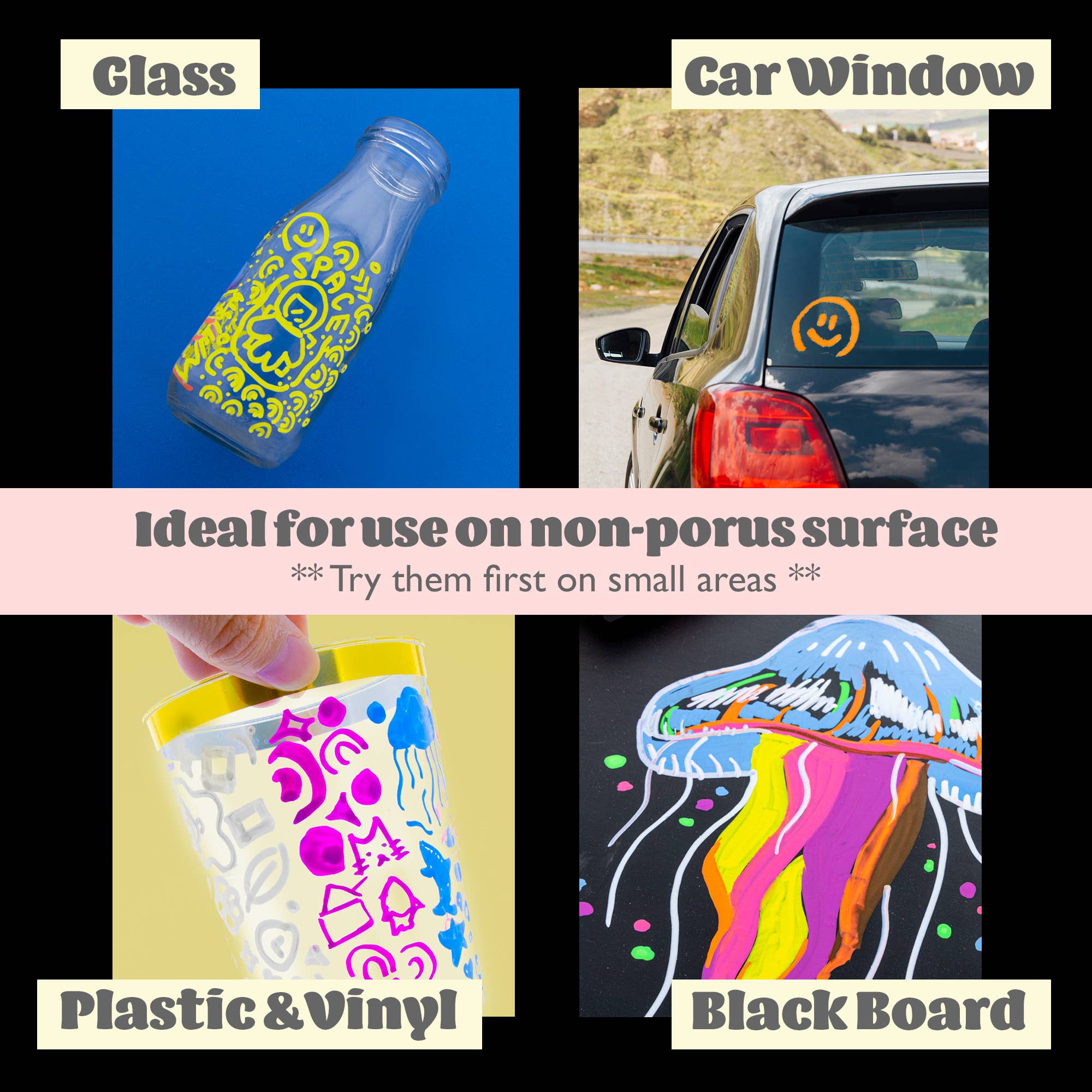 BAZIC Products - Wholesale Chalk - White Liquid Chalk Markers3