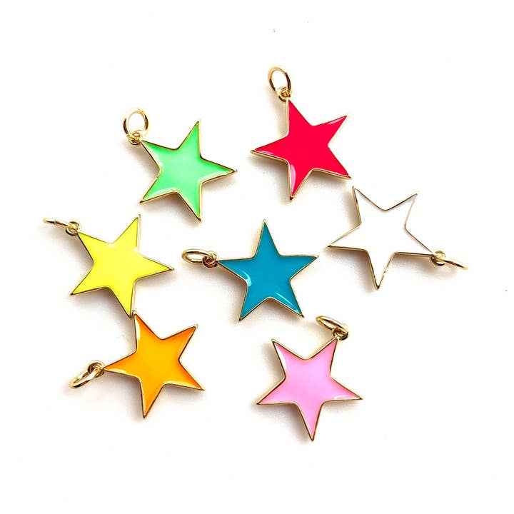 Enamel Star for wholesale by Karli Buxton
