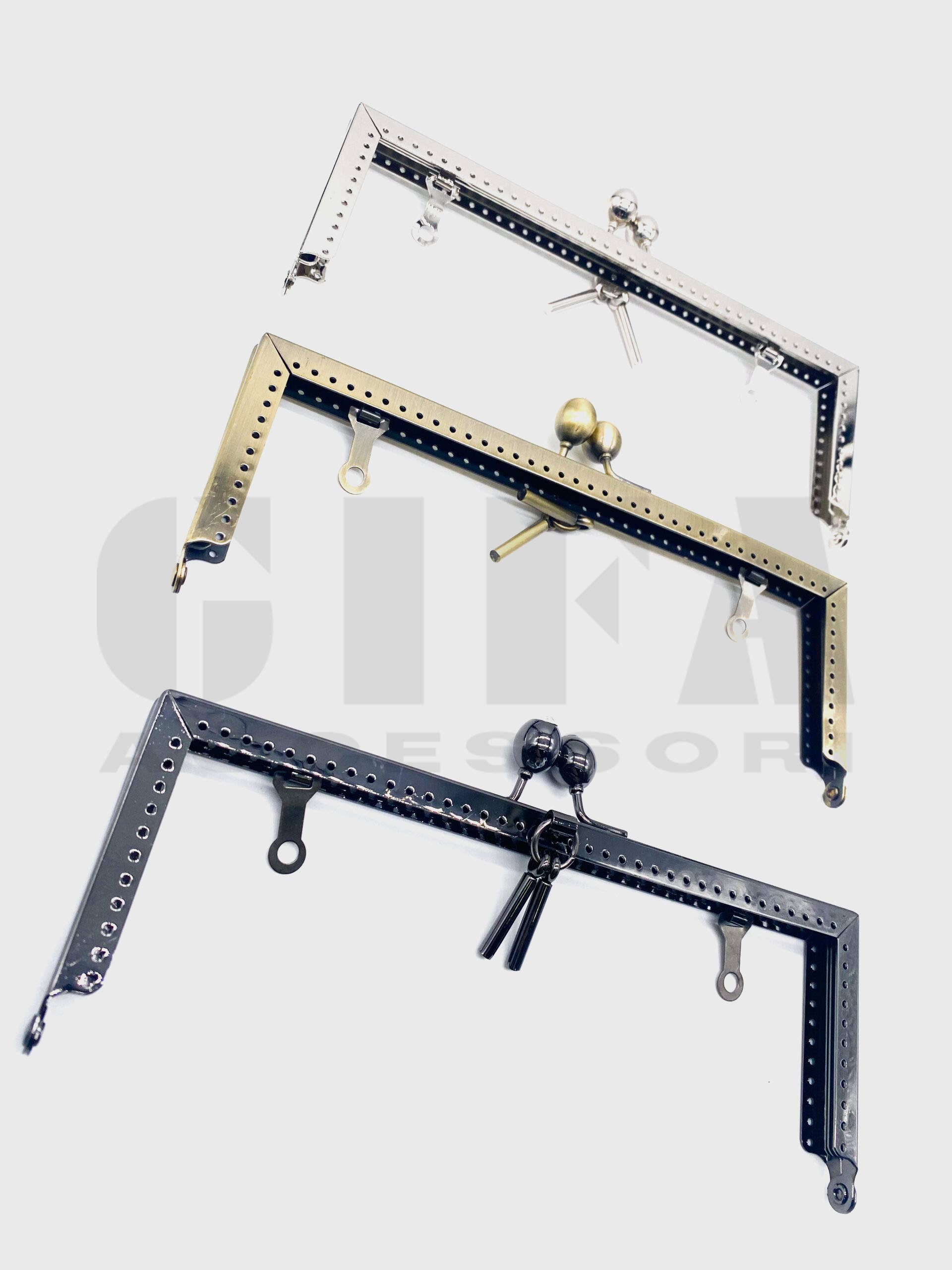 Gifa Accessori - Venta al por mayor Pinza - Clic clac rectangular Love 20 cm0