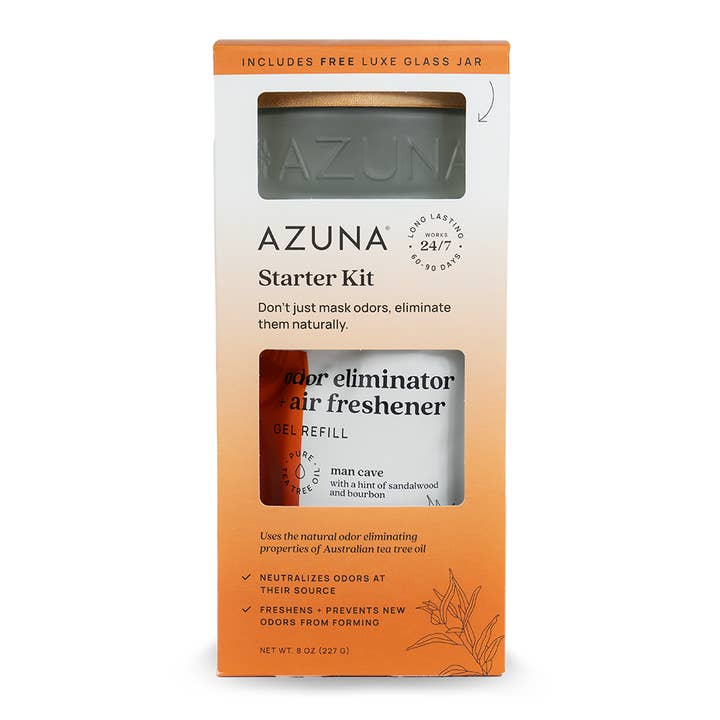 Azuna Fresh - Wholesale Air Freshener - 8 oz Odor Eliminator + Air Freshener Starter Kit (box set)